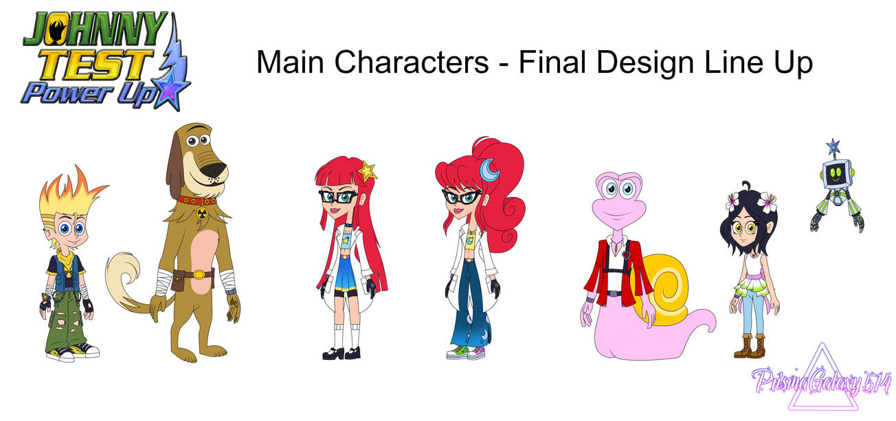 Johnny Test Power Johnny Test: Power Up! - Final design lineup by PrismaGalaxy514 on ...
