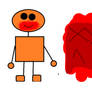 He ate a Fucking Blood Splat's Face! (CRINGE ART)