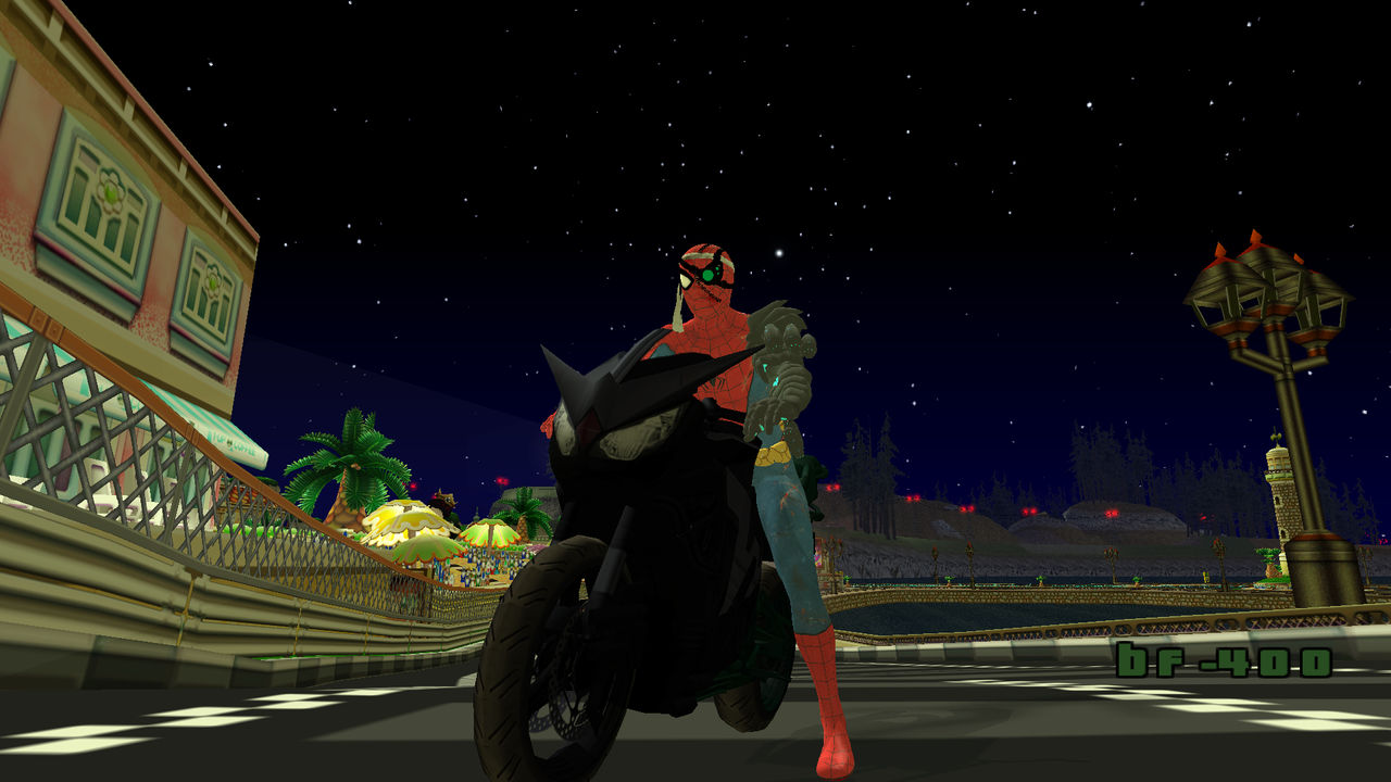 Cyborg Spidey Riding a Machine Hardboiler Bike by Supraeagle28 on ...