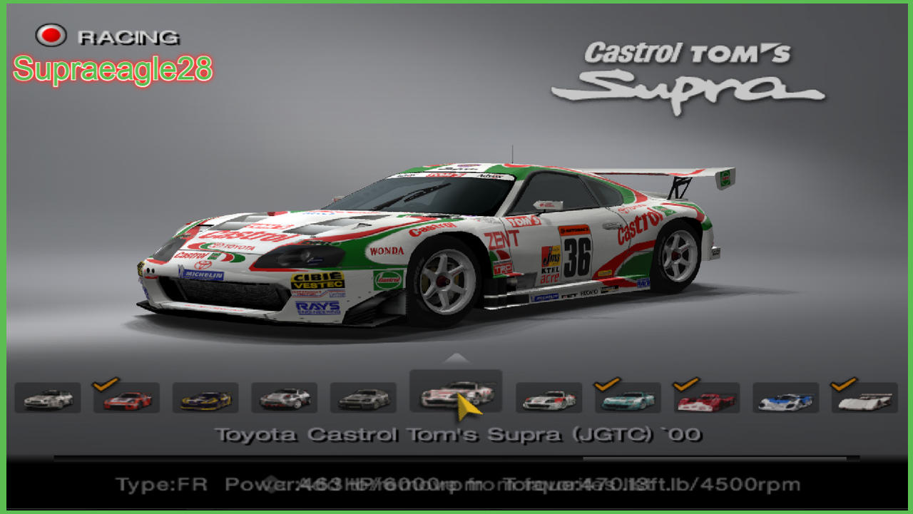 Supra Castrol Gran Turismo 4 Edition Review Hd by Supraeagle28 on DeviantArt