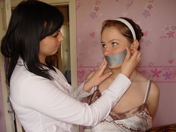 Girl Tape Gagged #28