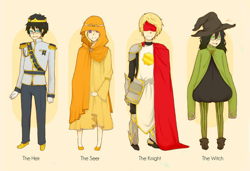 Fairy Tale Stuck AU Designs