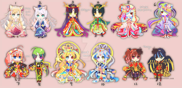 AUCTION: Oriental Mythical Creature ADOPTS [CLOSE]