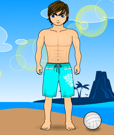 Character - Tristan - Beach