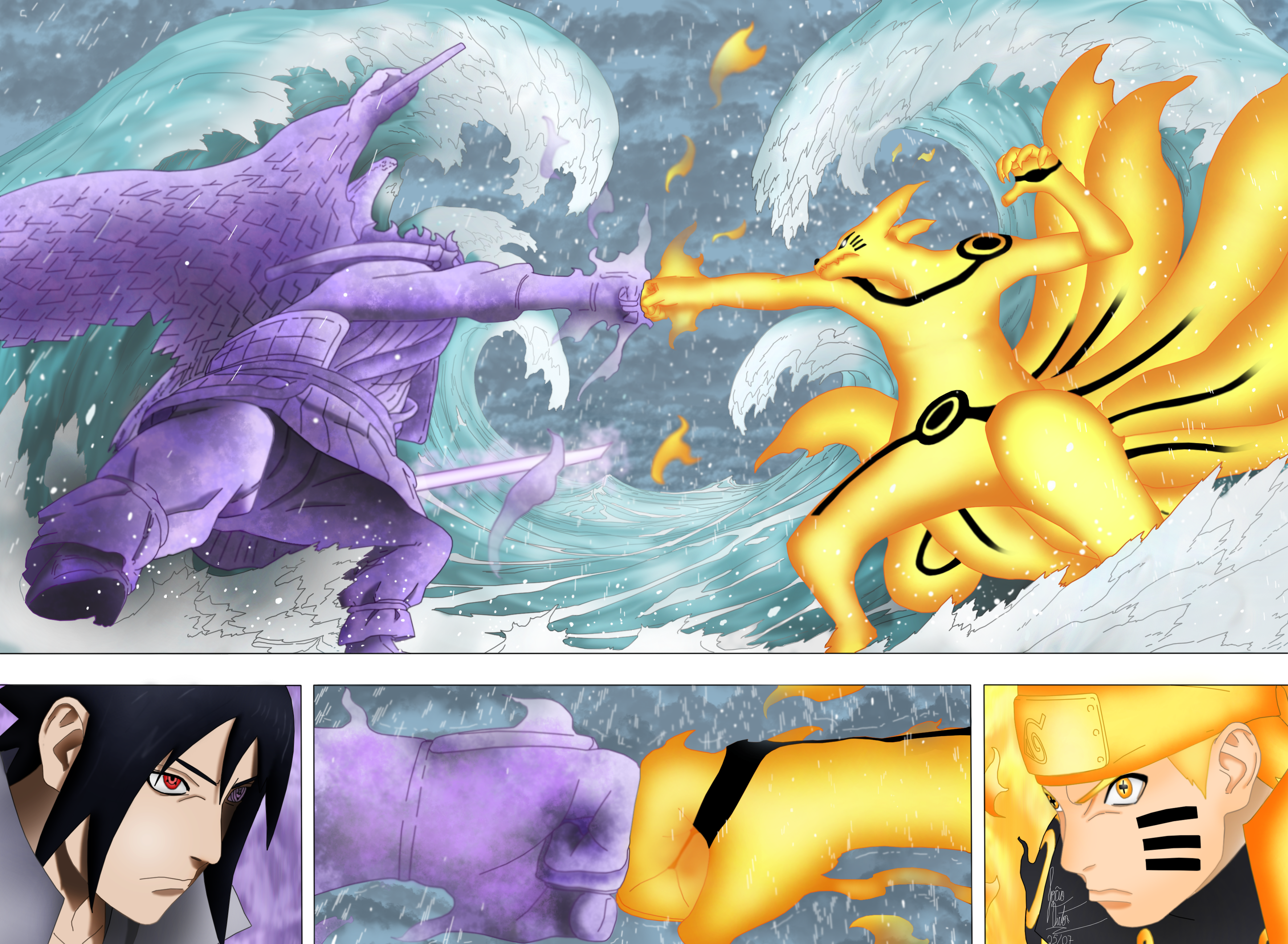 Naruto vs Sasuke Picture #104197246