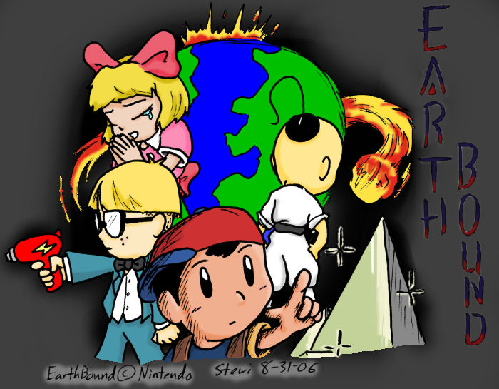 EarthBound Color Repost by Stewi on DeviantArt