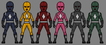 Dark Rangers by XVerseComics on DeviantArt
