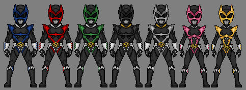 Psycho Rangers by XVerseComics on DeviantArt