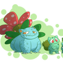 Bulbasaur Ivysaur Venusaur