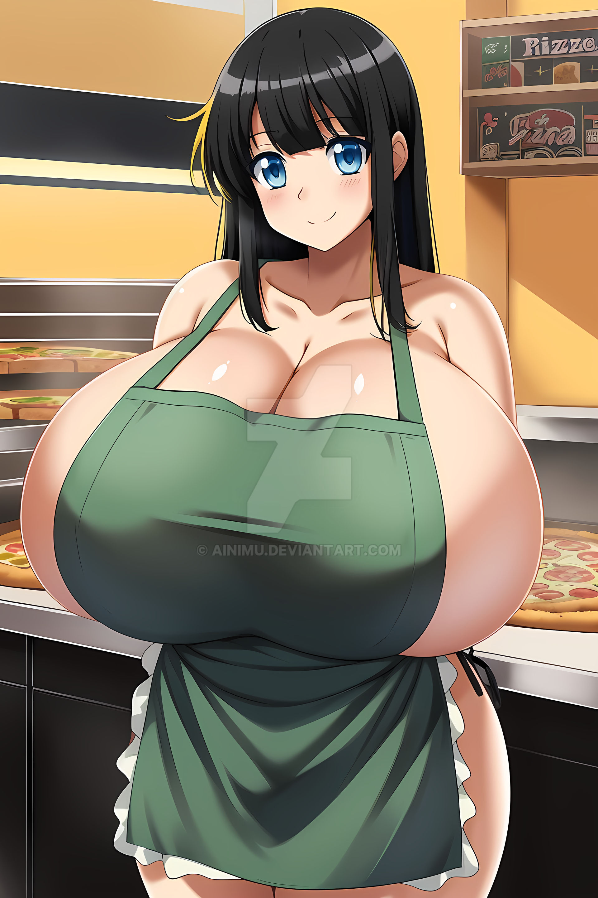 OPEN Giant Boobs Pizzeria Anime Girl By AInimu On DeviantArt open-giant-boobs-pizzeria-anime-girl-by-ainimu-on-deviantart