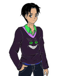 Marco in purple