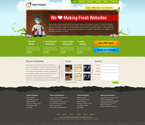 Web Design Mockup by bilalm