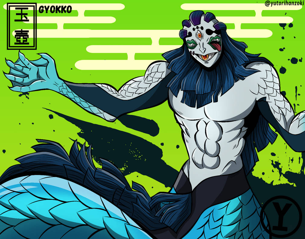 GYOKKO (Demon Slayer) by ninjashin11 on DeviantArt