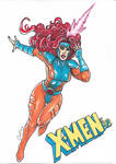 Xmen 92 Jean Grey after David Nakayama  by ChrisMilesC
