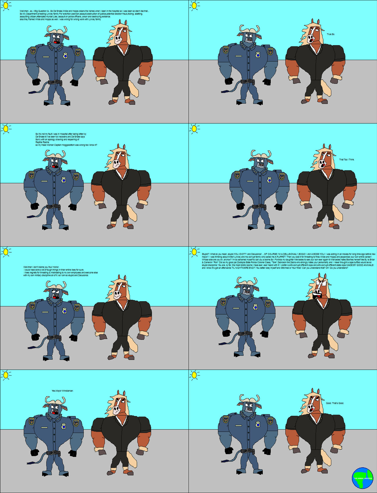 Endrily Comic Zootopia-Mayor Windancer Angrily Yelling by TheAnimalUniverse on ...