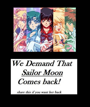 Bring back Sailor Moon