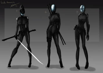 Female Assassin 1st stage