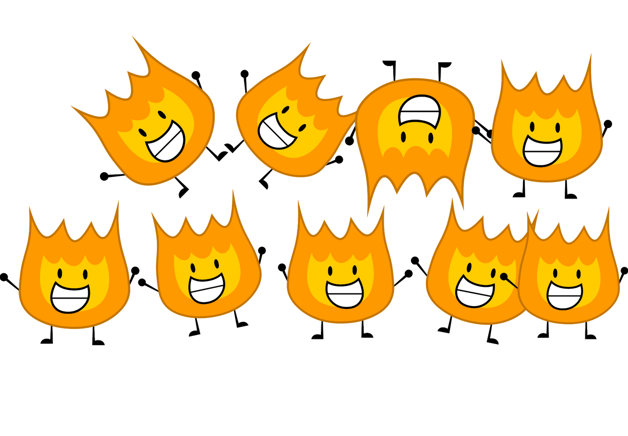 Fireys Friends A Flock Of Fireys by WessieBoi99 on DeviantArt