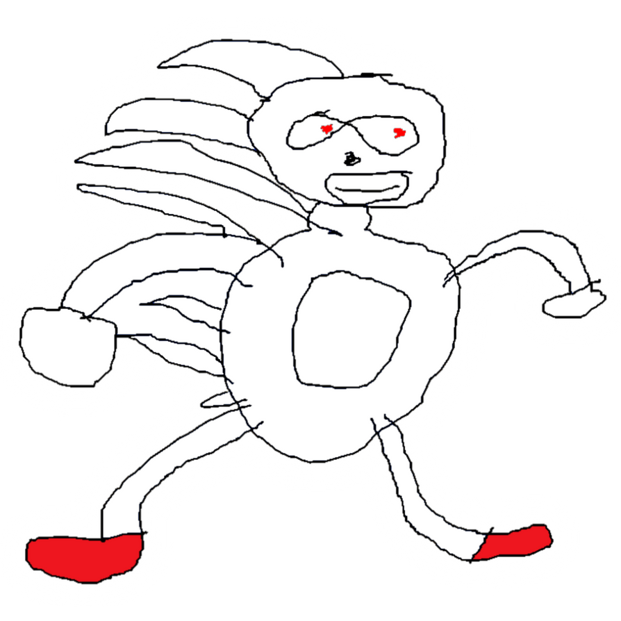 Hyper Sanic by WessieBoi99 on DeviantArt