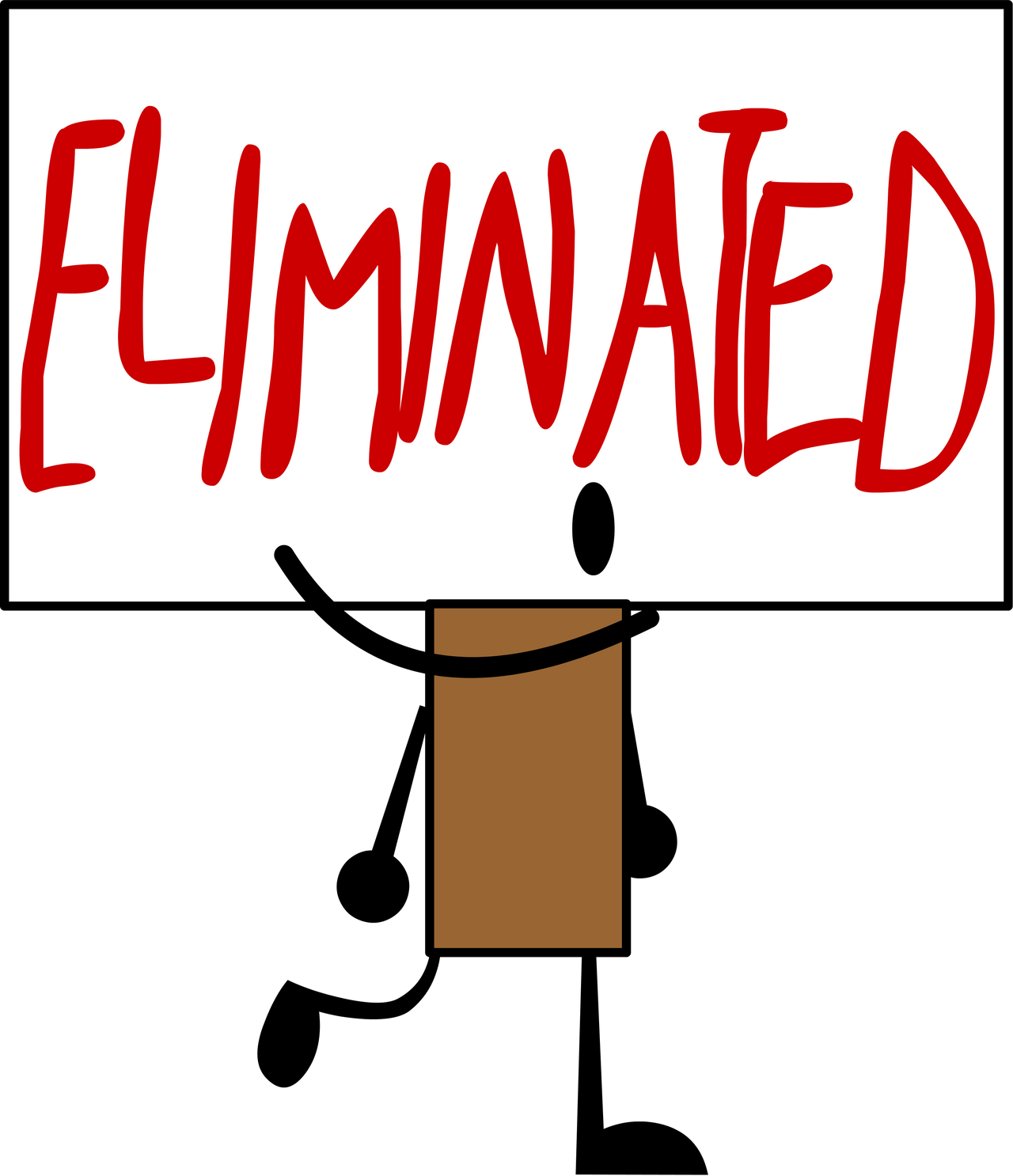 Eliminated Sign By WessieBoi99 On DeviantArt eliminated-sign-by-wessieboi99-on-deviantart