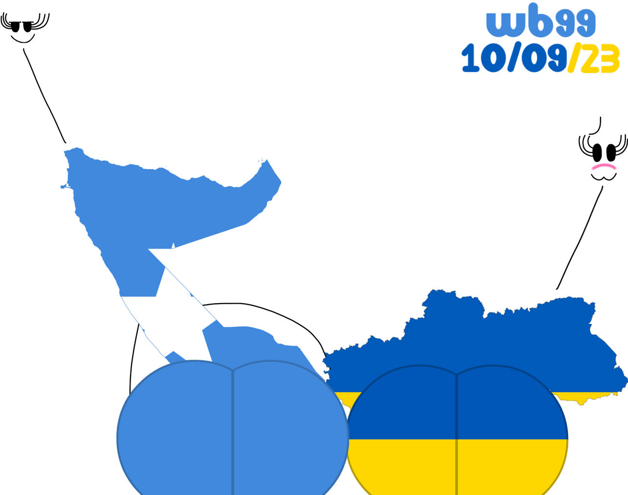 Somalia And Ukraine Butts by WessieBoi99 on DeviantArt