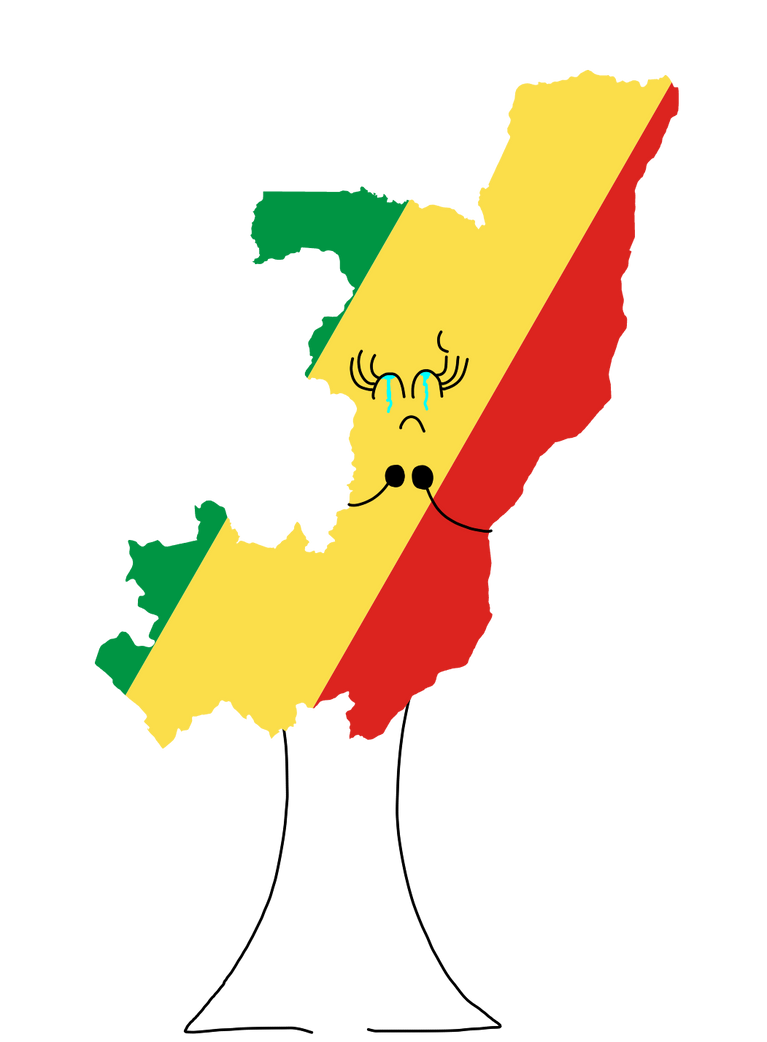 Republic Of The Congo Crying (PNG) by WessieBoi99 on DeviantArt
