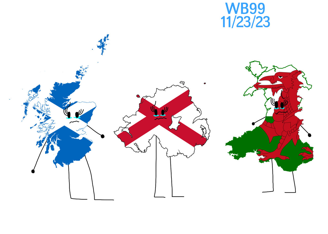 Scotland, Northern Ireland, And Wales About To Cry by WessieBoi99 on ...