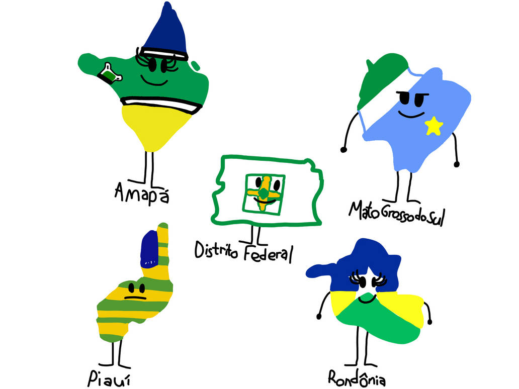 The Last 5 Brazilian KAF Characters (Digitalized) by WessieBoi99 on ...