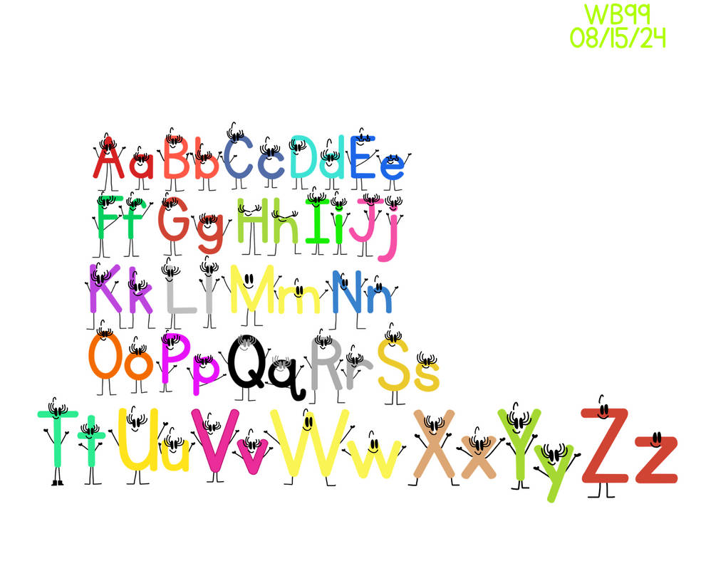We Are The Alphabet by WessieBoi99 on DeviantArt