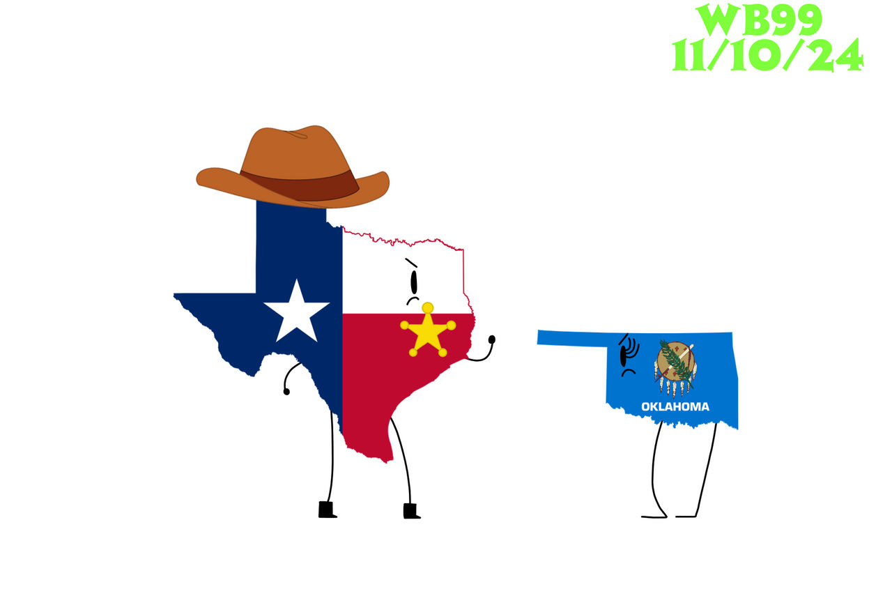 Deviantart Texas Texas V. Oklahoma by WessieBoi99 on DeviantArt