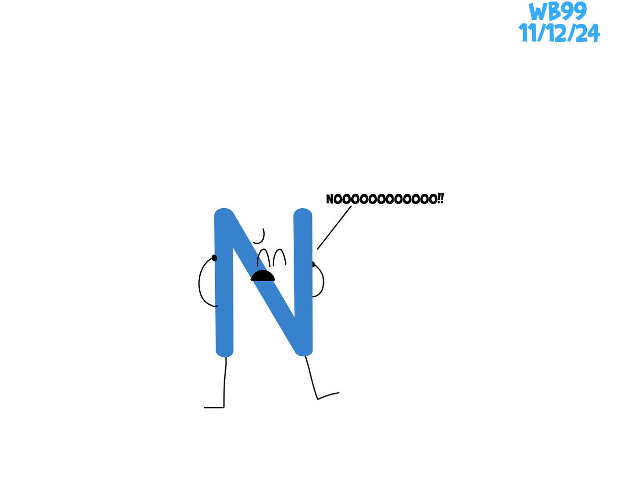 Nooooooooooool N Saying ''NOOOOOOOOOOOO!!'' by WessieBoi99 on DeviantArt