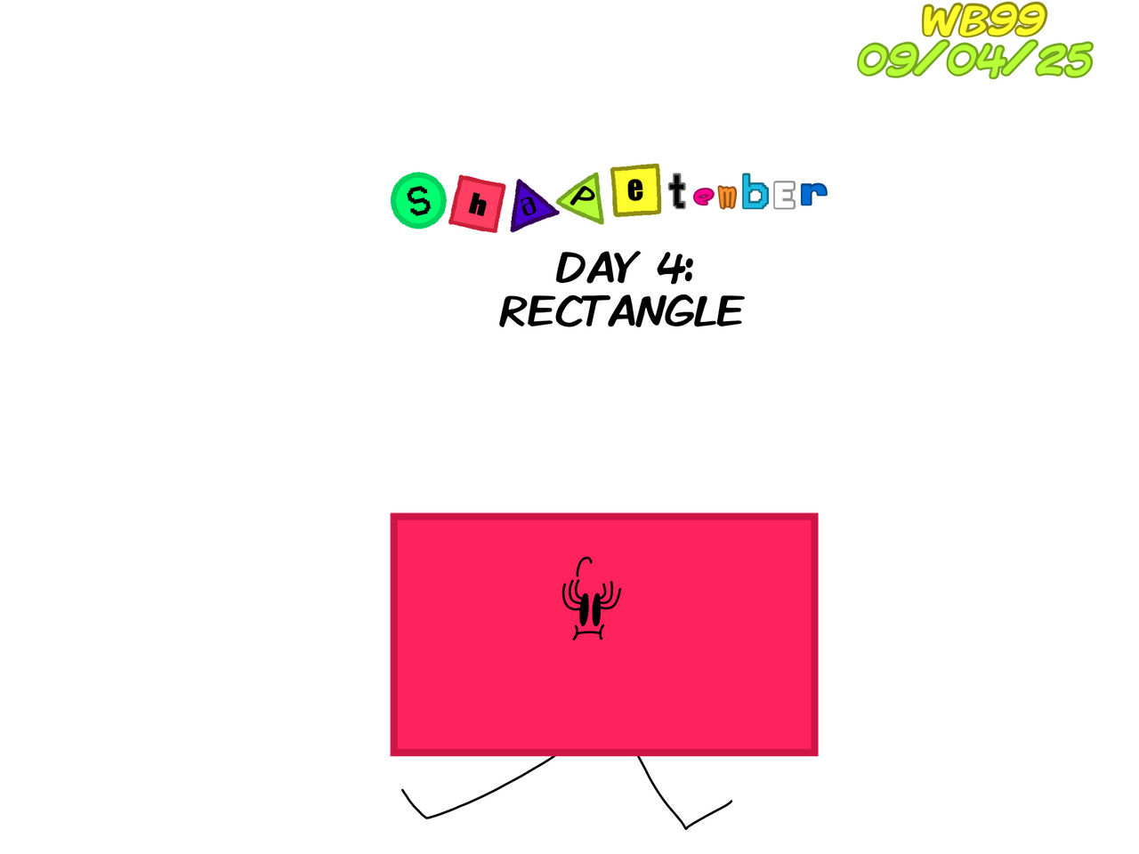 Shapetember - Day 4: Rectangle by WessieBoi99 on DeviantArt