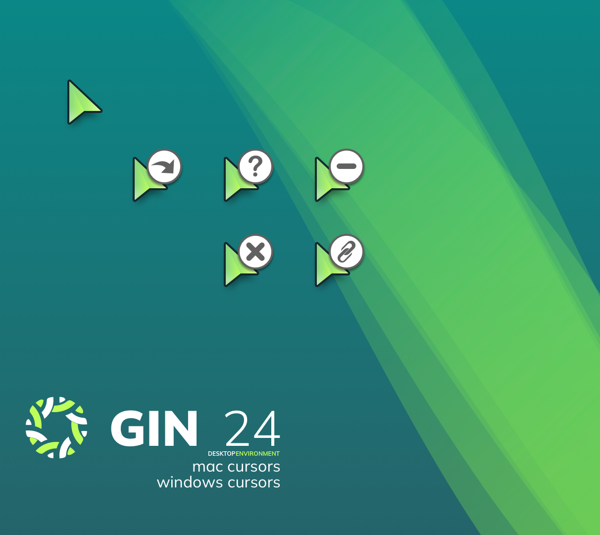 GIN 24 Cursors Preview