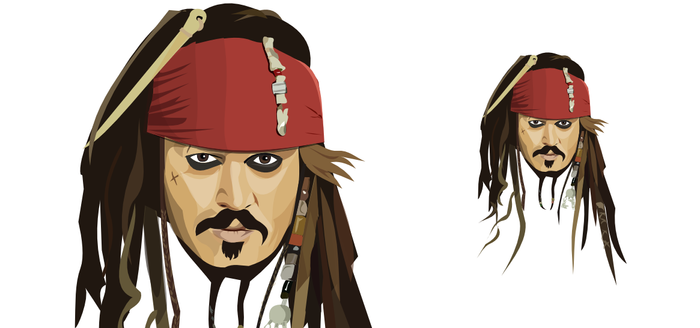 Captain Jack Sparrow - vectors