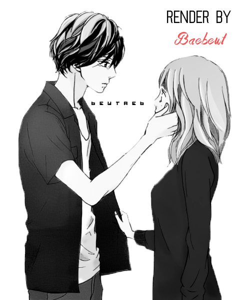 Ao haru ride render by Koukochiisaki on DeviantArt