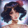 Flower princess (portrait commission)
