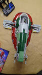 Lego Star Wars Slave 1 - Landed. by Talaeladar