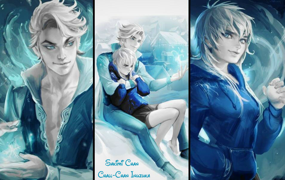 Elson(Elsa) and Jackie Frost(Jack Frost)