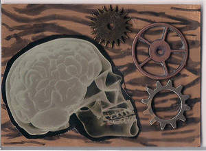 Wood and Cogs ATC