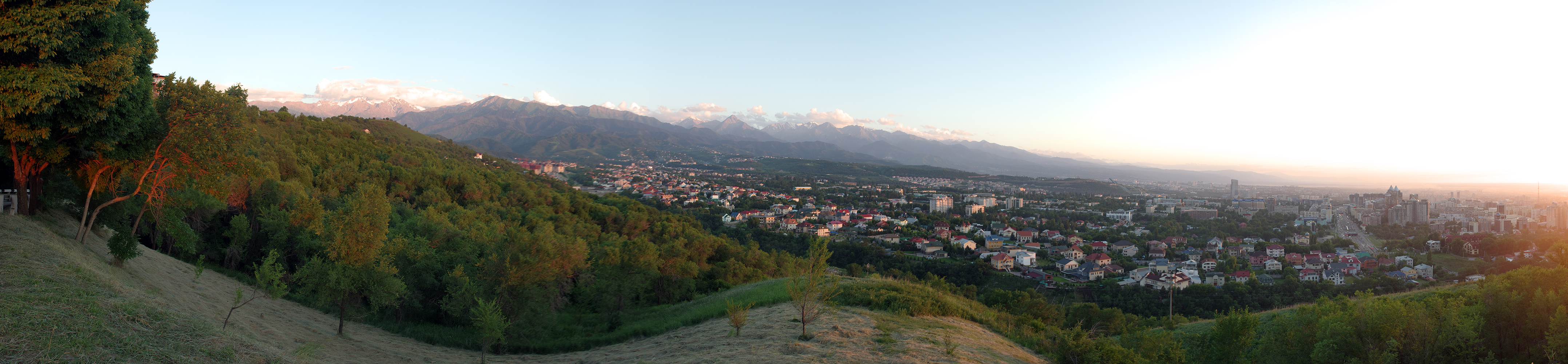 Sunset pano