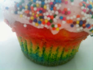 Rainbow Cupcakes - 1