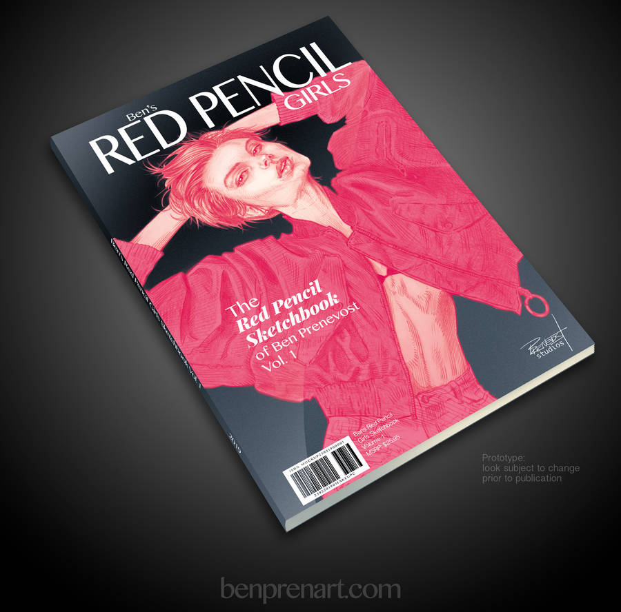 Ben's Red Pencil Girls new cover