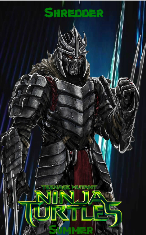 Shredder TMNT Movie version cartoon by wsnakex on DeviantArt