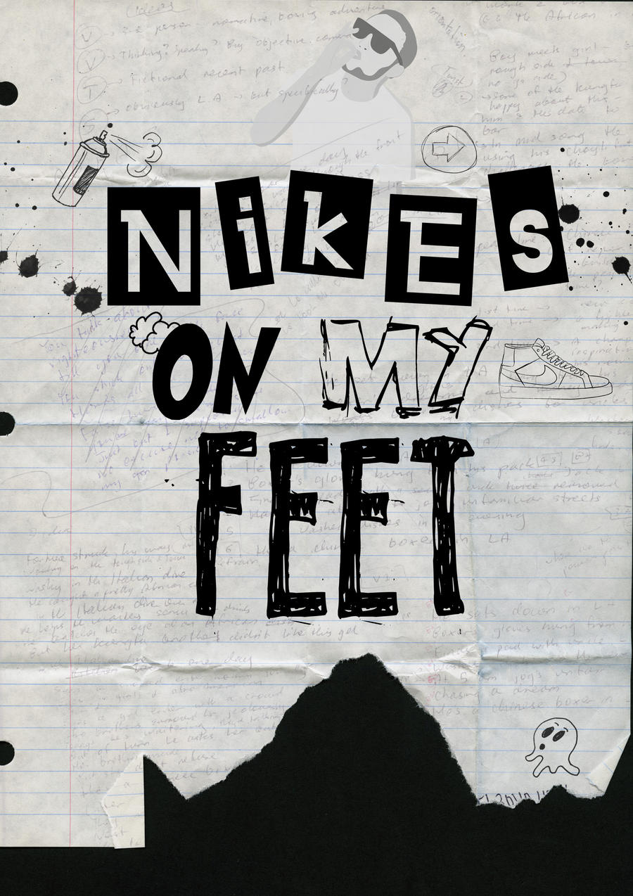 alguna cosa tormenta solitario Nikes on my feet - Mac Miller. by K2media on DeviantArt
