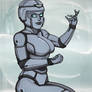 Silver Cybergirl