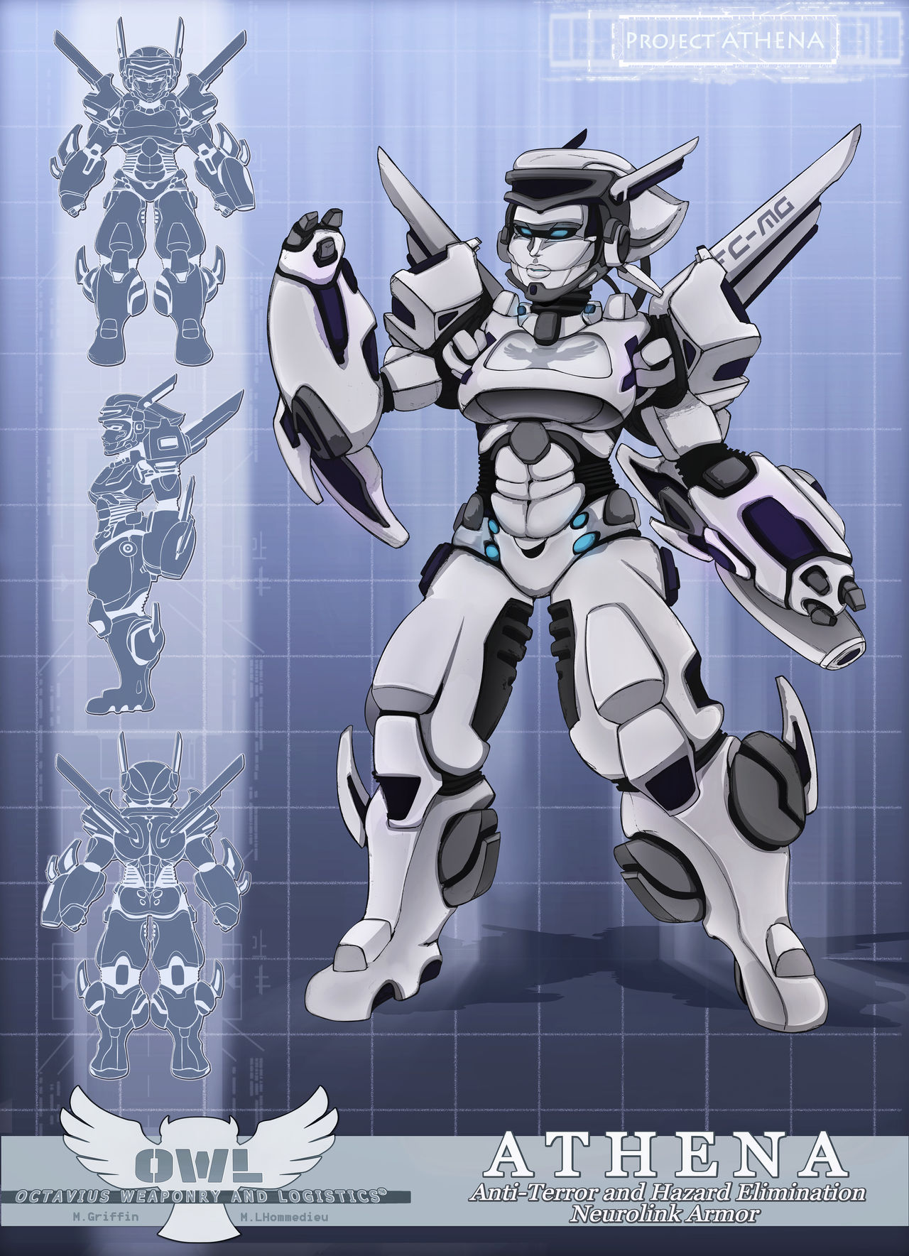 ATHENA I: ProtoType by Chronorin on DeviantArt