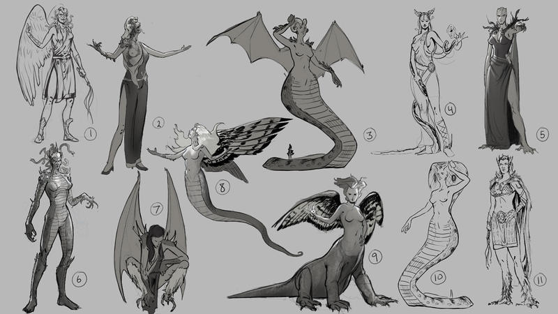 Suzy Samson: Lilith Thumbnails 01 by JeremySummey Suzy Samson: Lilith Thumbnails 01 by JeremySummey