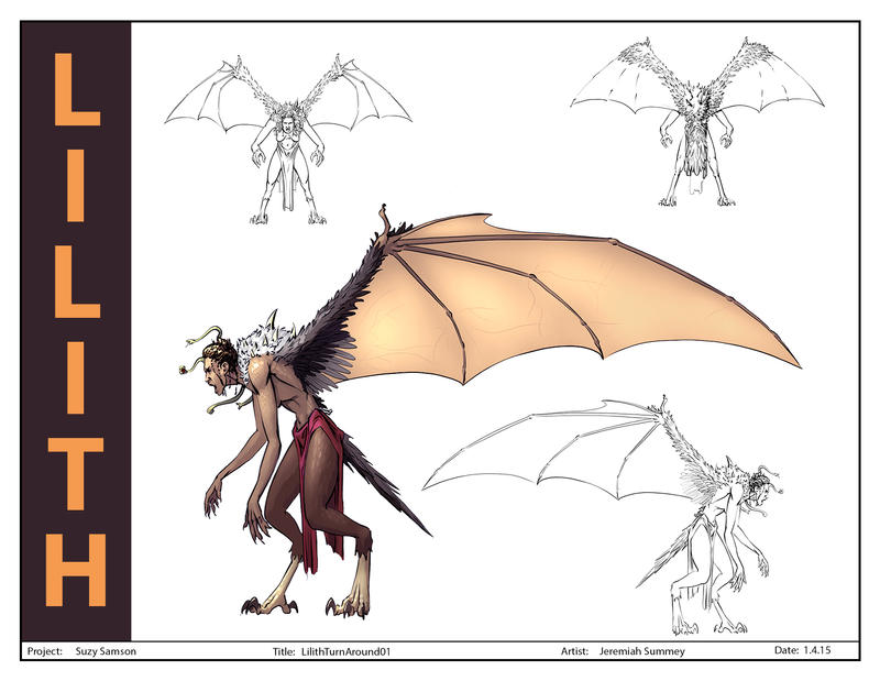 Lilith Turnaround 01 by JeremySummey Lilith Turnaround 01 by JeremySummey