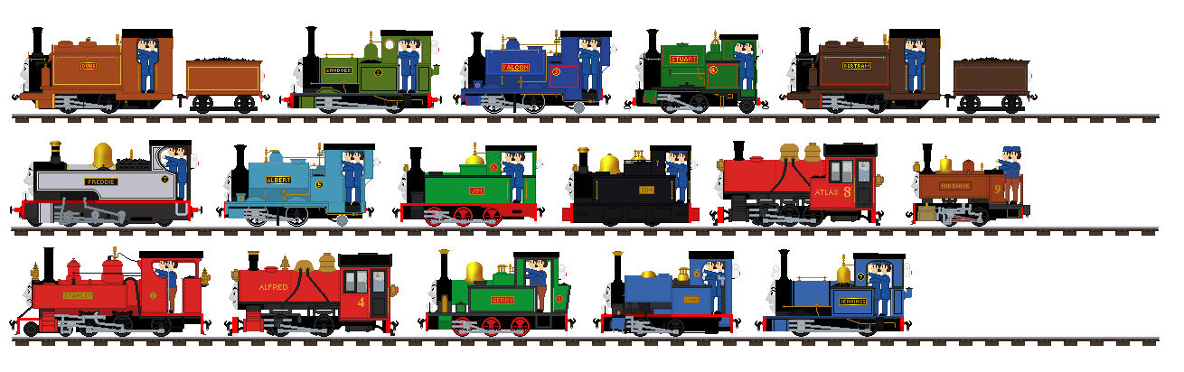Mid Sodor Tim Rws Mid Sodor Railway Engines (My Version) by Abraham2204 on DeviantArt