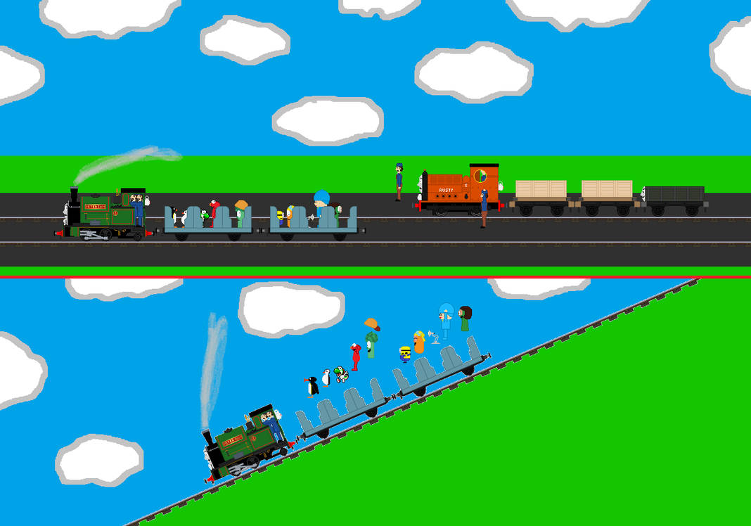 Princess Roler Coaster Deviantart Peter Sam and the Roller Coaster by Abraham2204 on DeviantArt